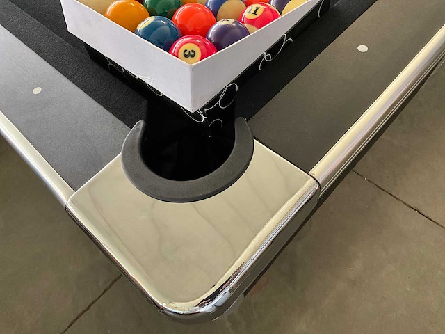 Pooltafel detroit 7ft zwart - afbeelding 7 van  7
