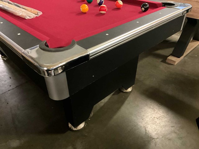 Pooltafel detroit zwart - afbeelding 3 van  8