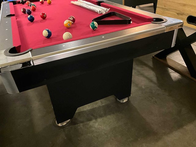 Pooltafel detroit zwart - afbeelding 8 van  8