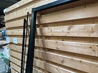 Poortframe met verstelbare scharnieren - 200x100 cm - afbeelding 4 van  7