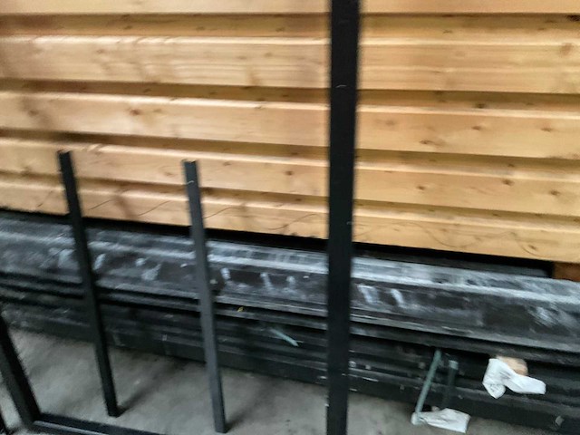 Poortframe met verstelbare scharnieren - 200x100 cm - afbeelding 7 van  7