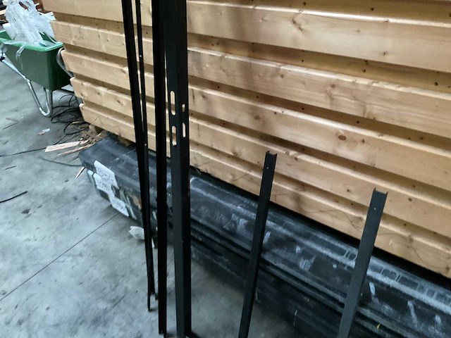 Poortframe met verstelbare scharnieren - 200x100 cm - afbeelding 5 van  7