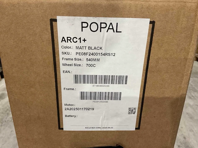 Popal arc1+ 54 cm elektrische fiets - afbeelding 56 van  82
