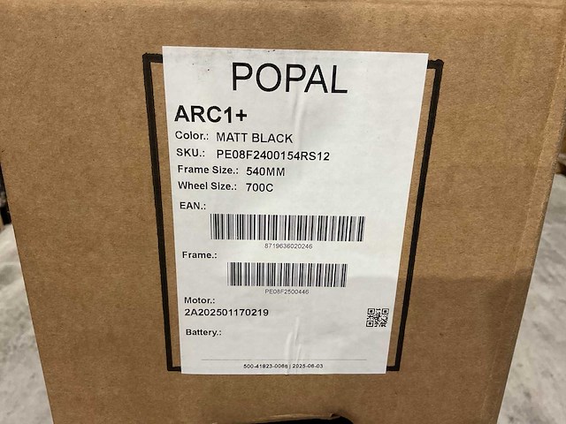 Popal arc1+ 54 cm elektrische fiets - afbeelding 49 van  63