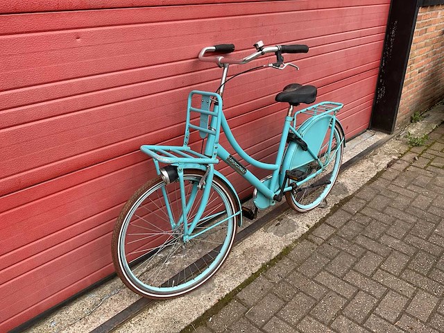 Popal blauw fiets - afbeelding 1 van  8