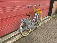 Popal grijs geel fiets - afbeelding 4 van  5