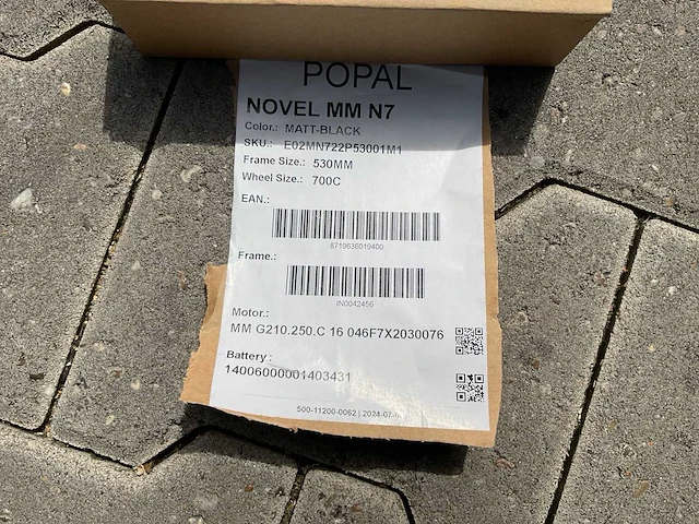 Popal novel mm n7 elektrische fiets - afbeelding 10 van  19