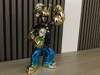 Popeye beeld, lior24, blauw/goud - afbeelding 2 van  3