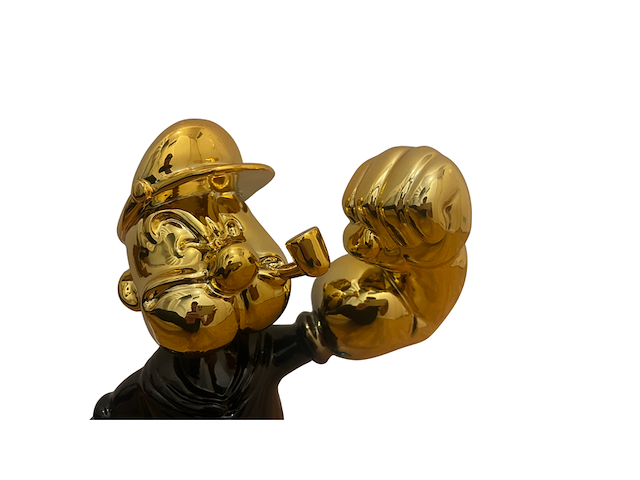 Popeye beeld, lior24, zwart - afbeelding 3 van  4