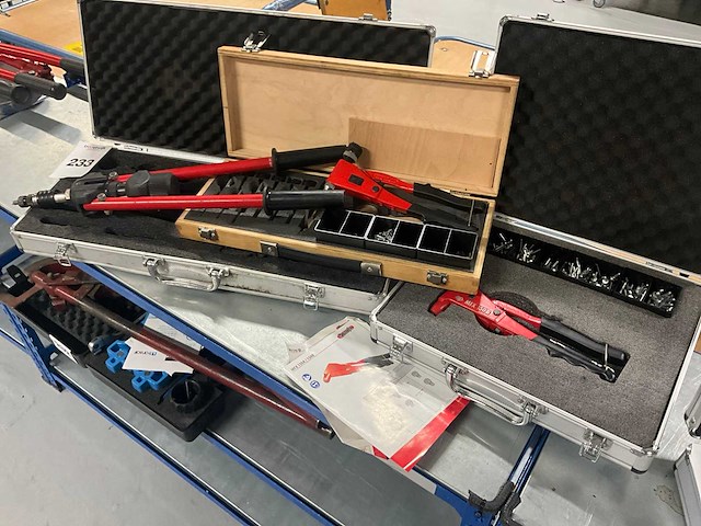 Popnagel-/ blindklinktang (3x) - afbeelding 1 van  6