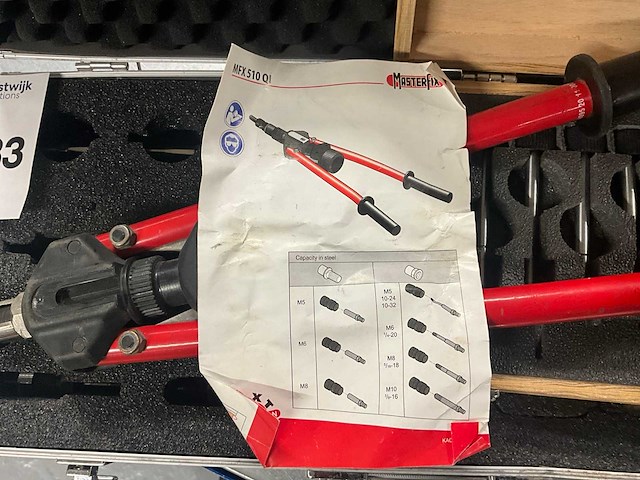 Popnagel-/ blindklinktang (3x) - afbeelding 3 van  6