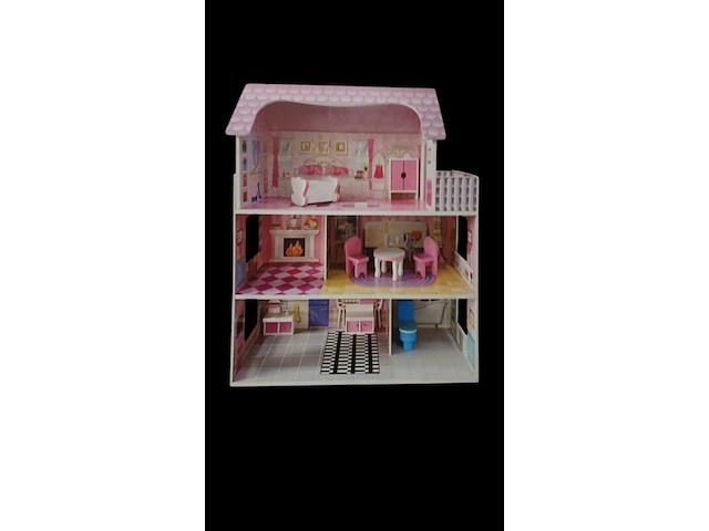Poppenhuis kelly 1 stuks loc h032 - afbeelding 3 van  7