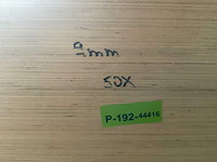 Populieren - multiplexplaat gelakt 310x153x0,9 cm (10x) - afbeelding 2 van  2