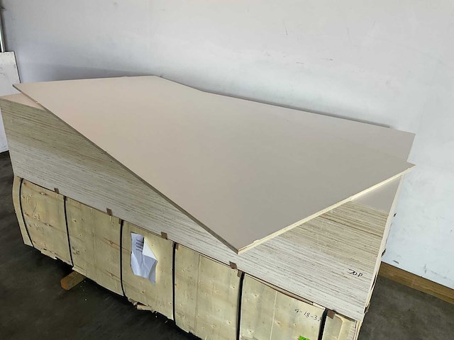 Populieren - multiplexplaat gelakt 310x153x0,9 cm (10x) - afbeelding 2 van  2