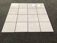 Porcelaingres radical shabby white mat mozaïektegel 30x30 cm 10,91 m² - afbeelding 2 van  3
