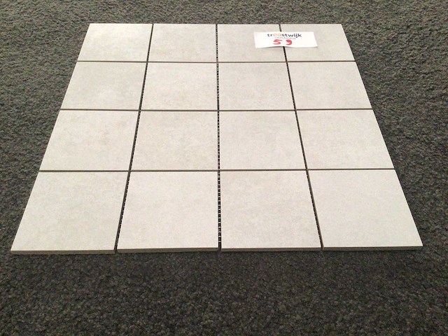 Porcelaingres radical shabby white mat mozaïektegel 30x30 cm 10,91 m² - afbeelding 5 van  5