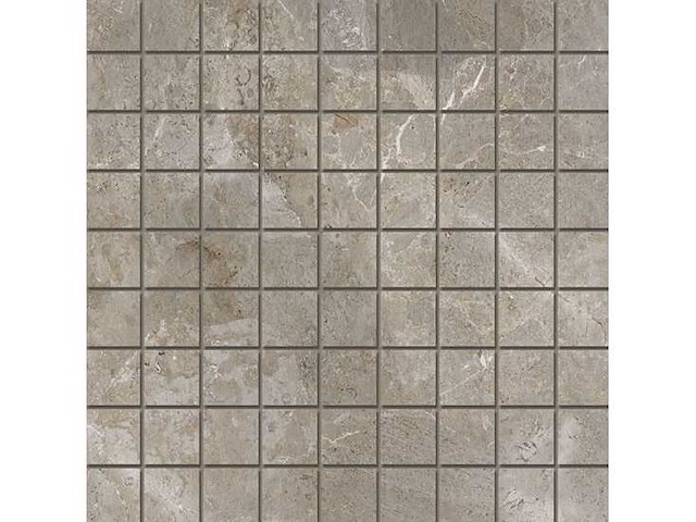 Porcelaingres royal stone palladium grey mat mozaïektegel 30x30 cm 17,28 m² - afbeelding 1 van  3