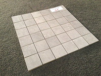 Porcelaingres urban grey mat mozaïektegel 30x30 cm 10,91 m² - afbeelding 3 van  4