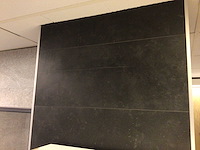 Porcelanosa magma black mat wandtegel 33,3x100 cm 31,67 m² - afbeelding 1 van  7