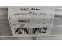 Porcelanosa urban natural wandtegel 33,3x59,2 cm 49,68 m² - afbeelding 1 van  9