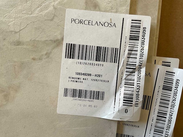 Porcelanosa wandtegel xxl 220x270 cm (4x) - afbeelding 5 van  5