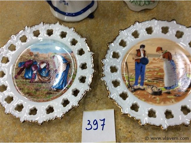 Porcelein 4stuks - afbeelding 3 van  3