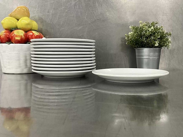 Porcelite - bord ø 24 cm (25x) - afbeelding 1 van  3