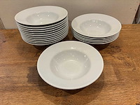 Porcelite - diep bord ø 25 cm (40x) - afbeelding 1 van  5
