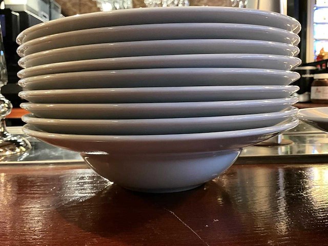 Porcelite - diep bord ø 25 cm (50x) - afbeelding 2 van  4