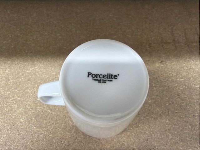 Porcelite - krat met 40 mokken - afbeelding 2 van  2