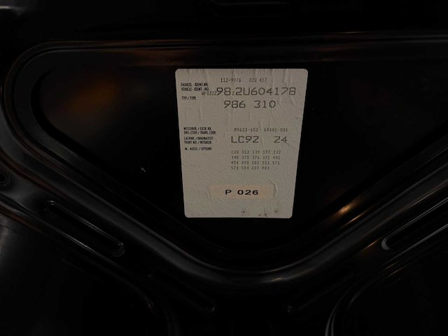 Porsche - boxster - 2.7 22-jr-zg 2002 iaw - afbeelding 19 van  19