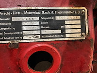 Porsche - junior - vintage tractor - afbeelding 9 van  9