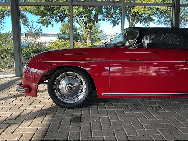 Porsche 356 speedster replica | 1.6 | circa 50 pk | 1990 | youngtimer | 24.000 km | volswagen / mitsuoka bubu speedster | btw auto - afbeelding 2 van  35