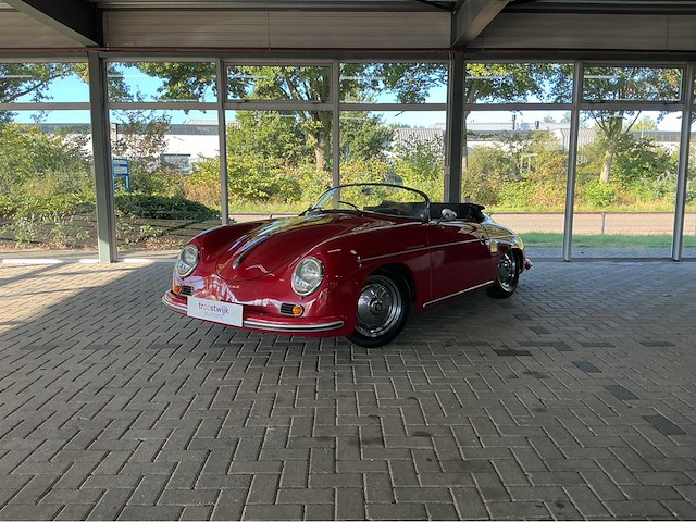 Porsche 356 speedster replica | 1.6 | circa 50 pk | 1990 | youngtimer | 24.000 km | volswagen / mitsuoka bubu speedster | btw auto - afbeelding 1 van  35