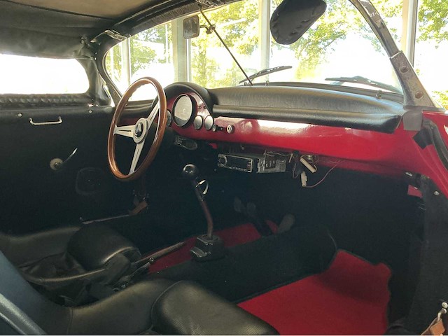 Porsche 356 speedster replica | 1.6 | circa 50 pk | 1990 | youngtimer | 24.000 km | volswagen / mitsuoka bubu speedster | btw auto - afbeelding 21 van  35