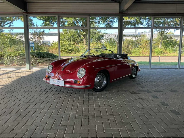 Porsche 356 speedster replica | 1.6 | circa 50 pk | 1990 | youngtimer | 24.000 km | volswagen / mitsuoka bubu speedster | btw auto - afbeelding 1 van  35
