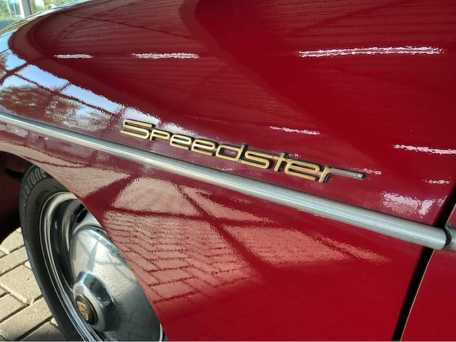Porsche 356 speedster replica | 1.6 | circa 50 pk | 1990 | youngtimer | 24.000 km | volswagen / mitsuoka bubu speedster | btw auto - afbeelding 17 van  35