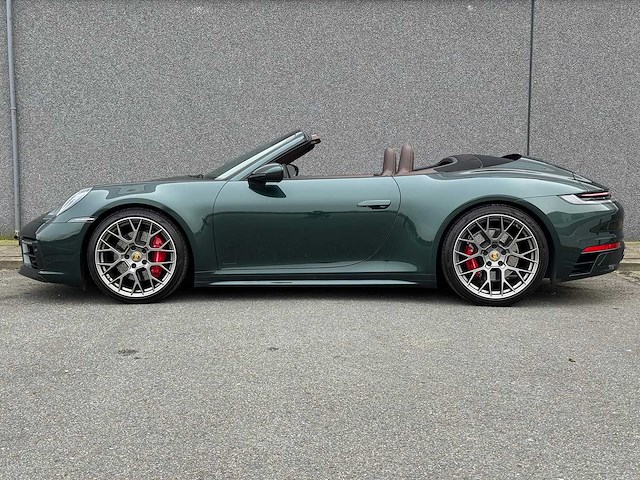 Porsche 911 cabrio 3.0 carrera s forest green pts | s-495-tr - afbeelding 7 van  40