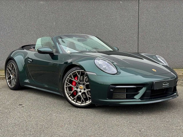 Porsche 911 cabrio 3.0 carrera s forest green pts | s-495-tr - afbeelding 11 van  40