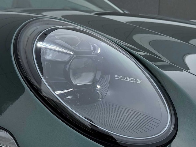 Porsche 911 cabrio 3.0 carrera s forest green pts | s-495-tr - afbeelding 12 van  40