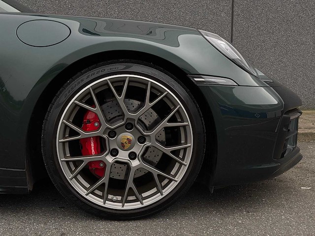 Porsche 911 cabrio 3.0 carrera s forest green pts | s-495-tr - afbeelding 13 van  40