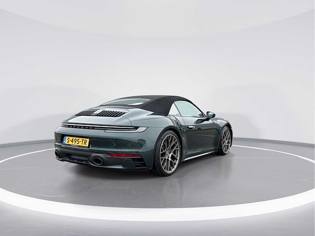 Porsche 911 cabrio 3.0 carrera s forest green pts | s-495-tr - afbeelding 6 van  40