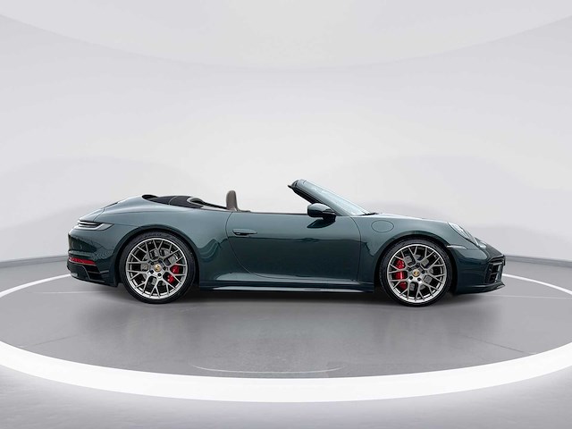 Porsche 911 cabrio 3.0 carrera s forest green pts | s-495-tr - afbeelding 21 van  40