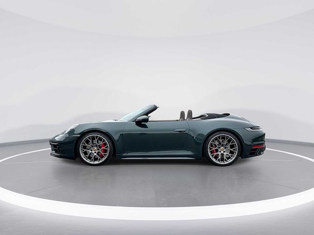 Porsche 911 cabrio 3.0 carrera s forest green pts | s-495-tr - afbeelding 34 van  40