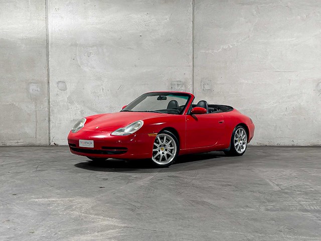 Porsche 911 cabriolet carrera 4 996 3.4 300pk 2000 youngtimer - afbeelding 1 van  38