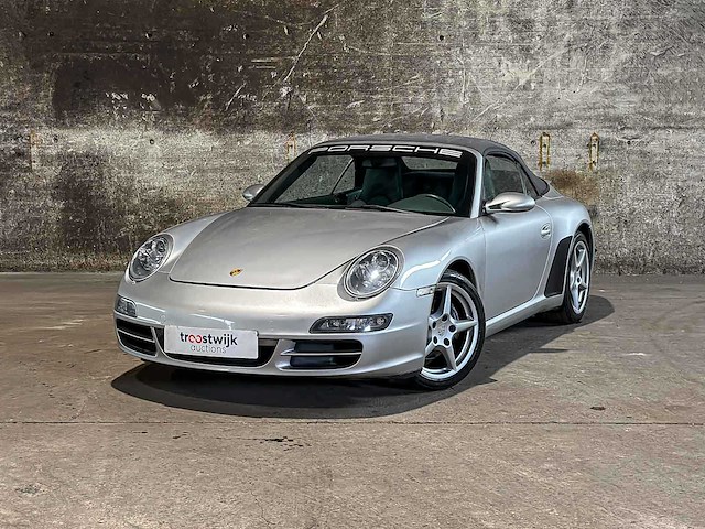 Porsche 911 carrera cabriolet 3.6 997 sport-chrono 325pk 2006 youngtimer - afbeelding 1 van  15