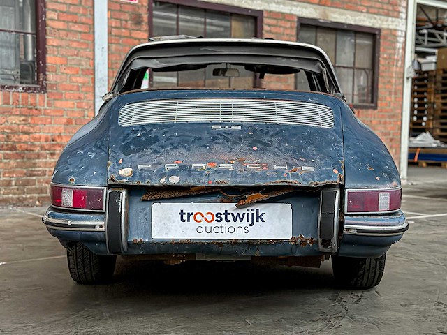 Porsche 912 soft-window targa (matching-numbers) 1967 -barnfind- - afbeelding 2 van  22