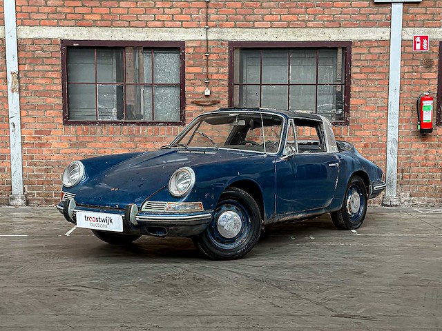 Porsche 912 soft-window targa (matching-numbers) 1967 -barnfind- - afbeelding 1 van  22