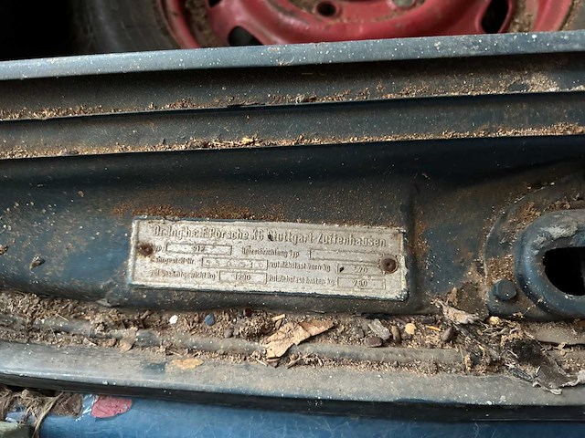Porsche 912 soft-window targa (matching-numbers) 1967 -barnfind- - afbeelding 15 van  22