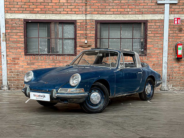 Porsche 912 soft-window targa (matching-numbers) 1967 -barnfind- - afbeelding 12 van  22